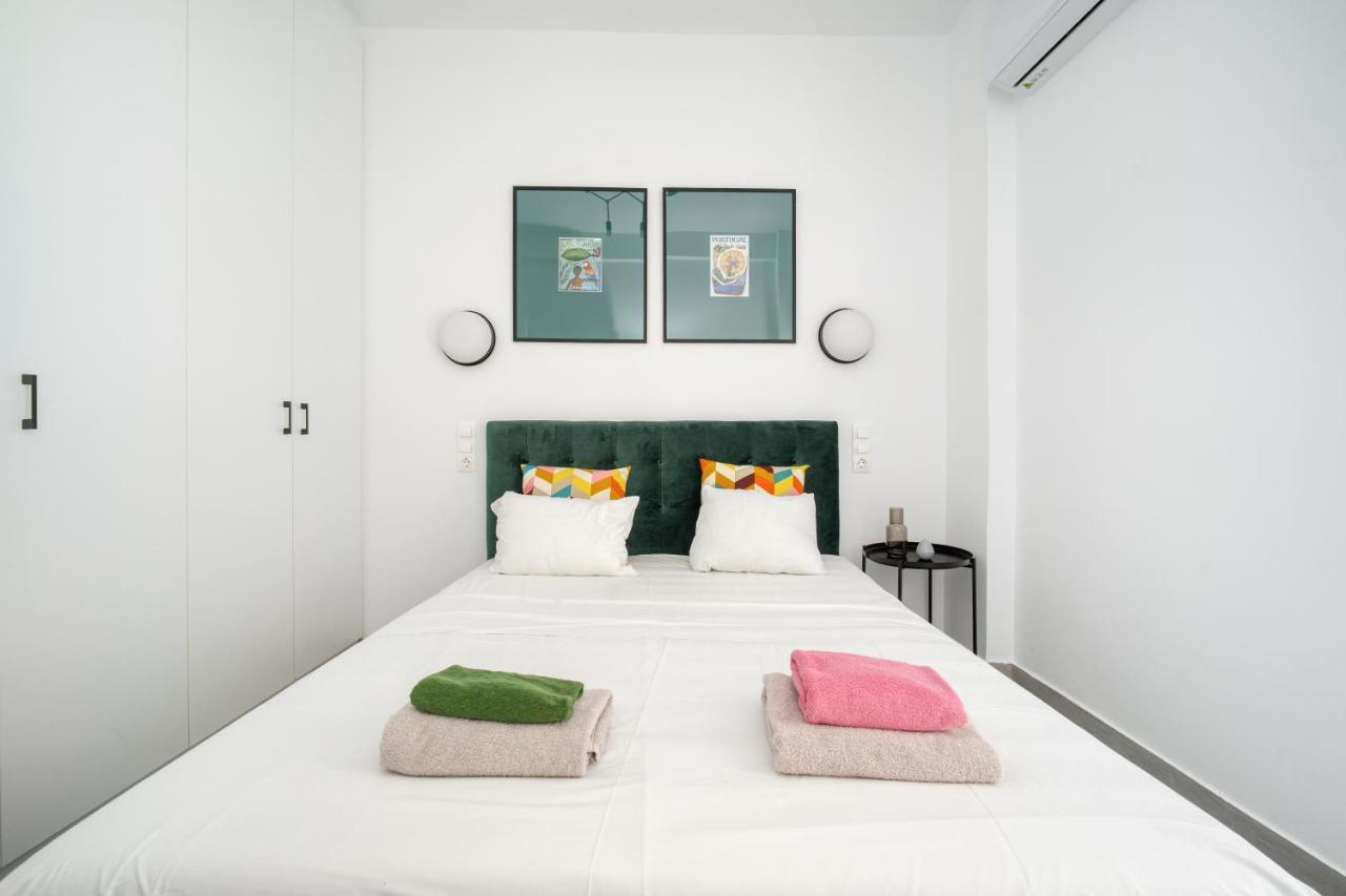 Majestic Flat With Huge Terrace In The City Center Atény Exteriér fotografie