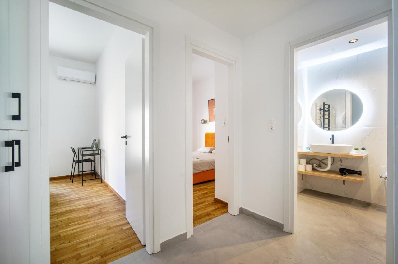 Majestic Flat With Huge Terrace In The City Center Atény Exteriér fotografie
