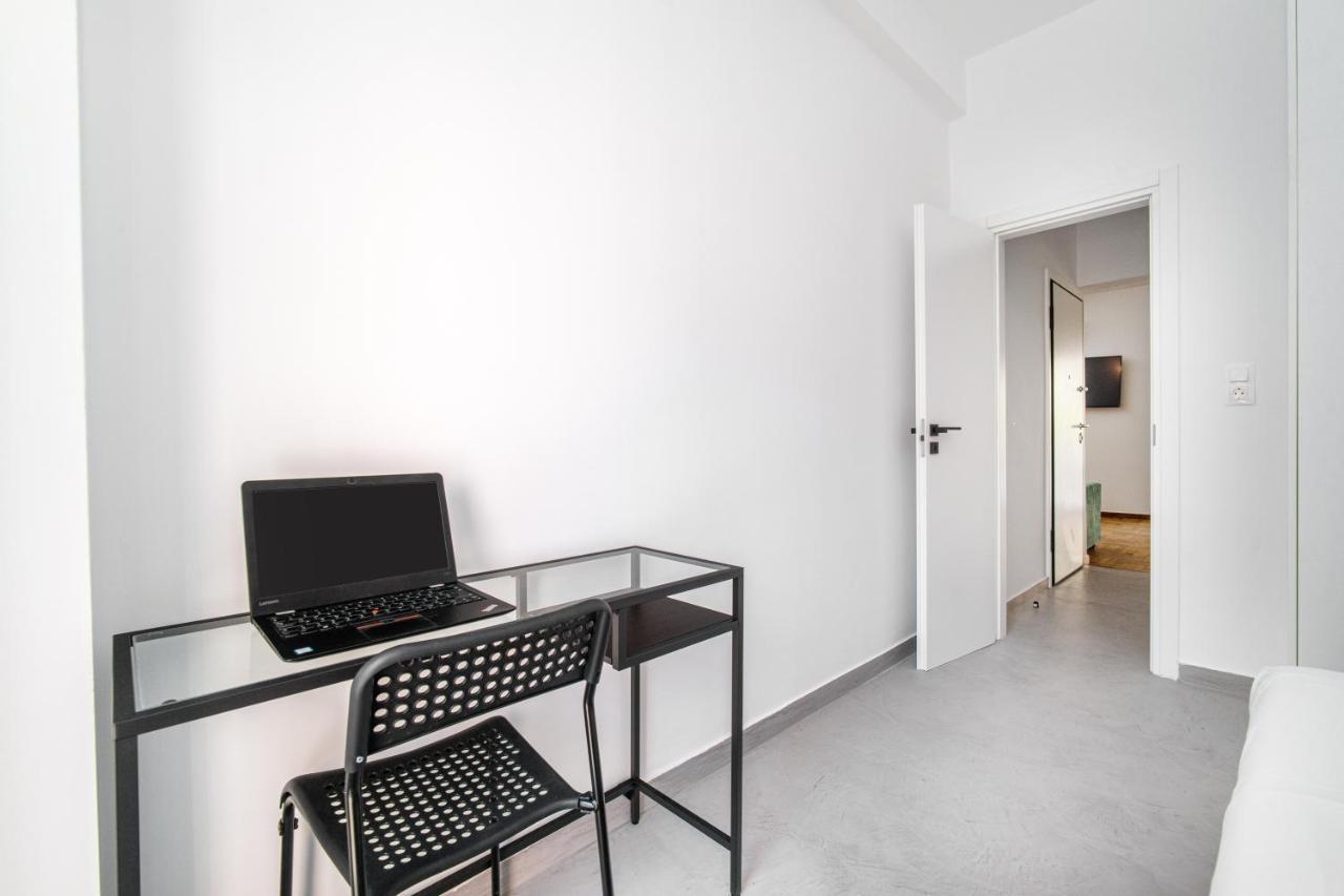 Majestic Flat With Huge Terrace In The City Center Atény Exteriér fotografie