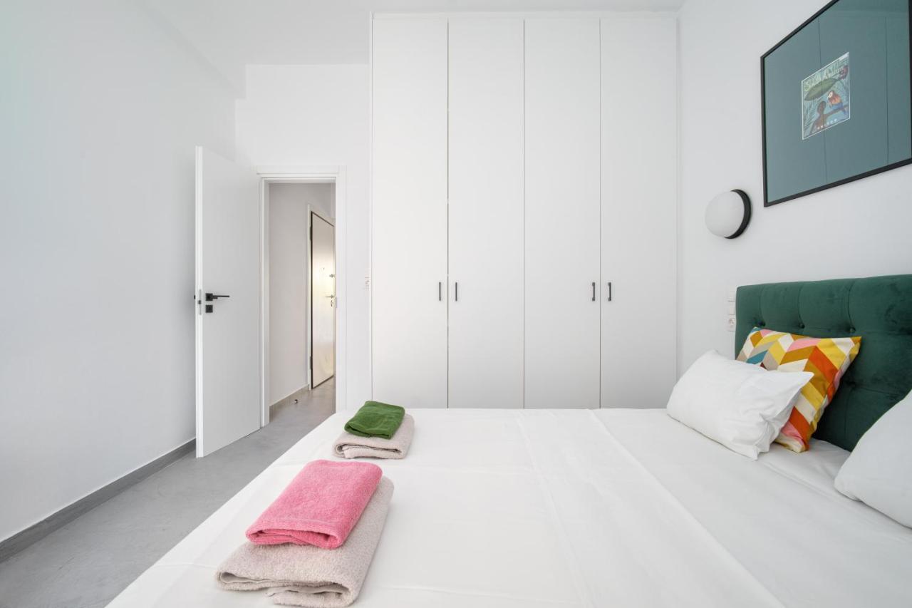 Majestic Flat With Huge Terrace In The City Center Atény Exteriér fotografie