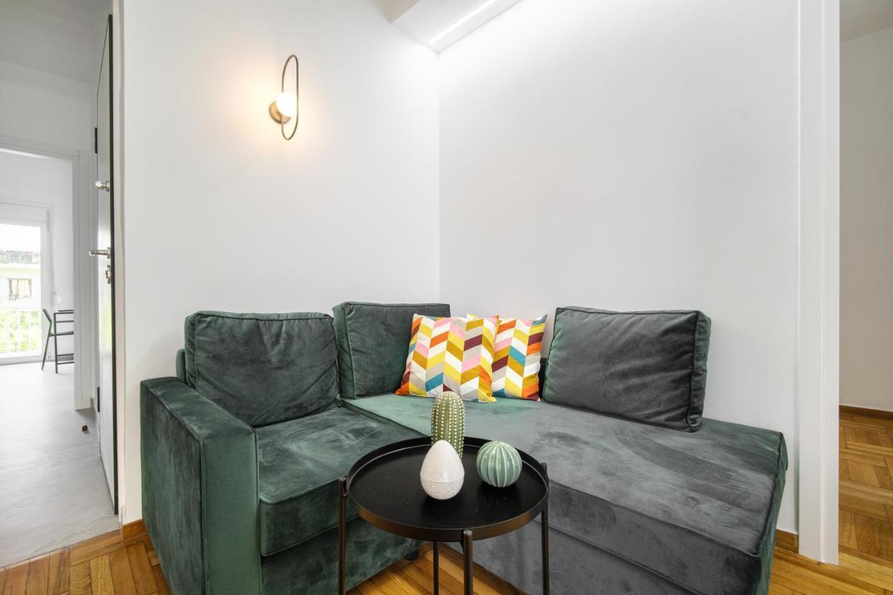 Majestic Flat With Huge Terrace In The City Center Atény Exteriér fotografie