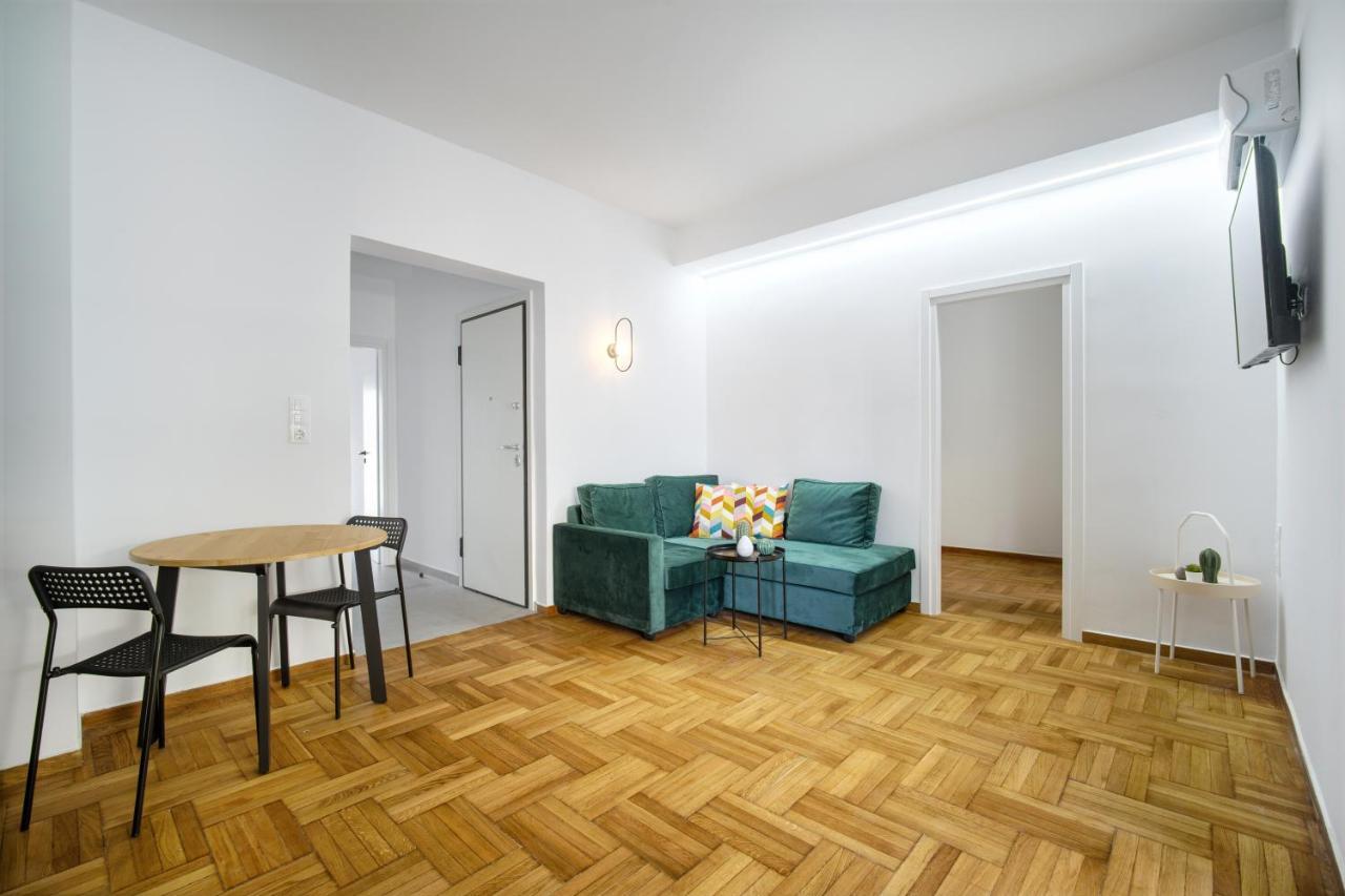 Majestic Flat With Huge Terrace In The City Center Atény Exteriér fotografie